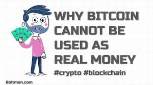 Bitcoin was the first digital currency to eliminate the middleman. Why Bitcoin Cannot Be Used As A Real Currency In Our Everyday Lives Simply Explained 8bitmen Com