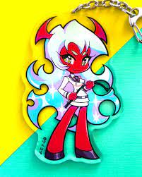 Panty and Stocking With Garterbelt Scanty 3.5 Acrylic - Etsy Norway