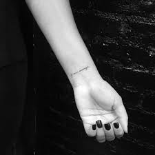 I am enough tattoo on the left inner wrist_6_ink. I Am Enough Tattoo On The Left Inner Wrist