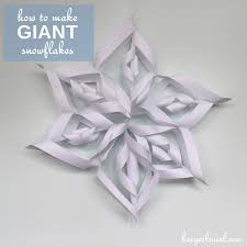 We have twelve free printable snowflake templates to fold and cut into beautiful paper snowflakes. How To Make Giant Paper Snowflakes Step By Step Photo Tutorial