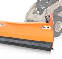 Straight snow plough - LN-250-M - DELEKS SRL - with ...
