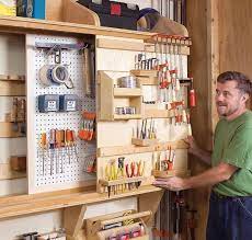 Aw Extra Hyper Organize Your Shop The Woodworker S Shop American Woodworker Workshop Organization Garage Tool Organization Workshop Storage