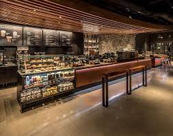 Starbucks Reserve Bar Opens Its Doors At Wrigleyville Restaurant Interior Design Cafe Design Kiosk Design