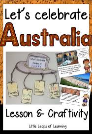 Let S Celebrate Australia Lesson And Craftivity Australia Day Australia For Kids Australia Day Craft Preschool Australia Day