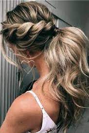 Curly Hairstyles For Long Hair Cool Hair Updos Upstyles For Medium Length Hair 20190305 March 05 2019 At 02 28a Tail Hairstyle Twist Ponytail Hair Styles