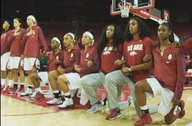 Public universities cannot then turn around and censor students. Razorback Women Take A Knee During National Anthem Angry Fans Erupt Arkansas Times