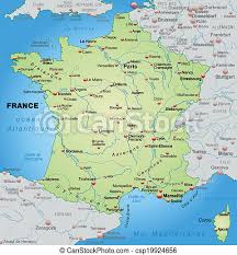 Met behulp van deze pagina vind je de blogs die aan een stad, dorp, streek of andere. Kaart Frankrijk Overzicht Groene Pastel Canstock