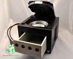 Upcycled Gamecube Desk Organizer Gadgetsin Desk Organization Video Game Decor Gamer Decor