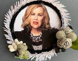 Moira Rose Christmas Ornament By Alistornaments On Etsy Moira Rose Refrigerator Magnet Schitt S Creek Christmas Ornament Schit Etsy Rose Christmas Tv Gift