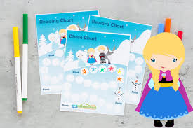 If your children find a reward chart that they like, it will help them connect to the positive behavior modification process and make it more enjoyable! Free Frozen Reward Chart For Kids