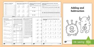 This link leads directly to this skill, no student accounts needed. Adding And Subtracting Activity Booklet Grade 3