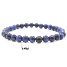 The energies of blue tiger's eye will aid in removing fatigue and easing the symptoms of depression. Blue Tigers Eye Bracelet Protection Stress Men S Pixiu Bead Feng Shui Dan S Collectibles And More