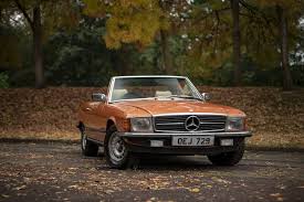 Image result for Apricot Orange 1981 Mercedes