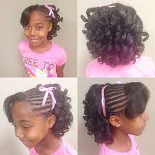 Miss Brooklyn Got Her First Big Girl Style Hair Styles Mixed Kids Hairstyles Kids Curls