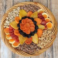 Premium Fruit Nut Basket 64 Oz Dried Fruit Nut Baskets Gift Baskets Meyve Paketleme