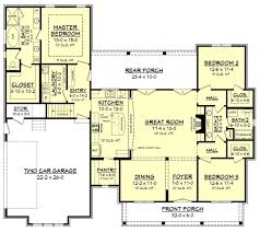 Farmhouse style house plans plans are timeless and have remained popular for many years. Beautiful 1 Story 3 Bedroom Modern Farmhouse Plan Favething Com