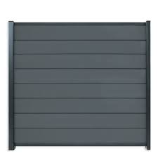 Jetzt Sichtschutz Wpc Fullung Schiefergrau Alu Anthrazit Steckzaunsystem Norderney B X H 180 X 180 Cm Inkl Al Sichtschutz Wpc Sichtschutz Wpc Zaun Anthrazit