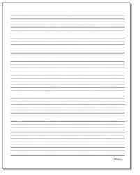 Blank Handwriting Worksheets For Kindergarten Worksheet For Kindergarten Writing Paper Template Handwriting Paper Free Writing Paper