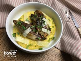 Maybe you would like to learn more about one of these? Endives Caramelisees Et Polenta Cremeuse Aux Herbes Citron Et Pecorino Presque Bonne A Marier