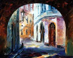 Oldtown is the leading white coffee manufacturer in malaysia and in conjunction with this collaboration, zacharevic will use his unique artistic creativity to paint 8 murals to celebrate ipoh, old town, the birthplace of white coffee. Old Town Palette Knife Oil Painting On Canvas By Leonid Afremov
