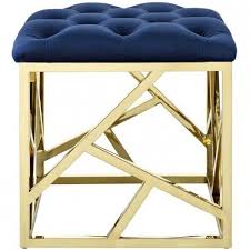 Check spelling or type a new query. Blue Velvet Gold Geometric Base Ottoman Footstool Furniture Modway Furniture Modern Furniture