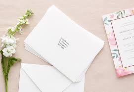 An unmarried couple that does not live together, you can either send the invitation to one and give them a plus one, or send them each an invitation. How To Address Wedding Envelopes Invitation Etiquette Papier