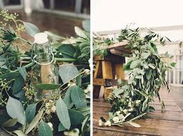 Lake Tahoe Wedding Inspiration Olive Branch Garlands Via Marshalgray Rockmywedding Olive Branch Garland Green Garland Green Garlands Wedding