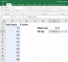 See full list on wallstreetmojo.com How To Easily And Quickly Calculate Z Scores In Excel