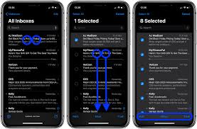 Your email woes have vanished. How To Quickly Delete Emails On Iphone Ipad W Two Finger Tap 9to5mac