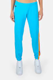 Aviator Nation 5 Stripe Sweatpant Blue Garmentory