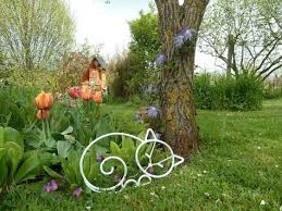 Chat Qui Dort En Fer Forge Blanc Pour Decoration De Jardin Ou Autre Animaux Decoracion En Hierro Decoraciones De Jardin Arte Con Hierro