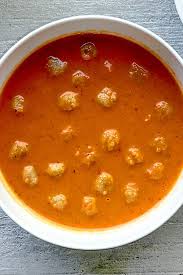 Tomatensoep Met Balletjes Recept In 2020 Tomatensoep Soep Avondmaaltijden