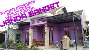 Hal tersebut karena memang pada dasarnya desain rumah minimalis sudah tergolong model hunian yang spesial. Warna Janda Katanya Rumah Minimalis 2019 Dengan Warna Ungu Menggoda Youtube