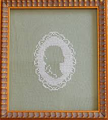 Linen is a woven fabric with an over/under pattern of warp and weft threads. Sew French Cross Stitch Blog Pale Pink Cameo Stitched On Sage Green Linen Pretty Cross Stitch French Cross Stitch Pink Cross Stitch Vintage Cross Stitches