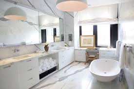 A stunning marble master bathroom by logan killen interiors features luxurious organic details. 16 Gorgeous White Marble Bathrooms