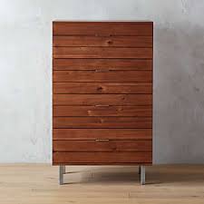 Mission modern solid wood 6 drawer bedroom tall dresser in 2019. Modern Dressers Chests Cb2 Canada