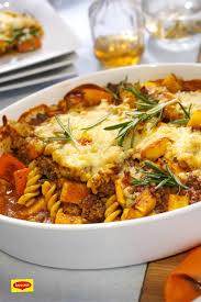 Herbstlicher Hackauflauf Rezept Rezepte Lebensmittel Essen Fleisch