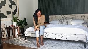 As such, it should be given pride of place in the room, most likely with the headboard positioned against one wall and. Step Inside Designer Carmeon Hamilton S Bold Beautiful Bedroom House Home