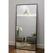 Use high quality home decor wall frame full length big mirrors product details: Islington Black Industrial Contemporary Full Length Metal Mirror 67 X 32 170cm X 80cm Black Mirror Frame Metal Frame Mirror Industrial Contemporary