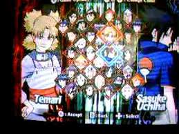 Naruto Clash Of Ninja Revolution 2 All Characters Youtube