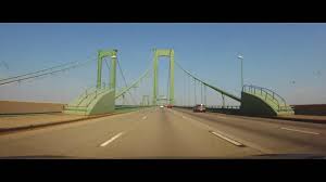 Approximately 45,000 vehicles pay the toll on the delaware memorial bridge daily. Driving Across The Delaware Memorial Bridge From New Jersey Youtube