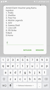 Dalam modus ini, si kasir indomaret palsu mengirim pesan whatsapp ke calon korban yang mengaku salah input nomor telepon hp, dan meminta untuk menyebutkan kode voucher game online yang terkirim ke nomor korban. Cara Klaim Kode Voucher Game Telkomsel Mobile Legends Pubg Lgr Dll