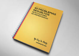 Descarga la guía del docente de matemáticas, documento donde encontrarás las respuestas de los ejercicios (solucionario) del libro de estudiantes de primero, segundo, tercero. 40 Problemas De Ecuaciones De Primer Grado Resueltos Yo Soy Tu Profe