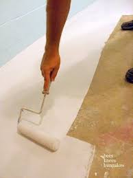 How To Paint A Cement Floor Might Be Handy For The Storage Room In The Basement Painted Cement Floors Basement Laundry Room Basement Laundry
