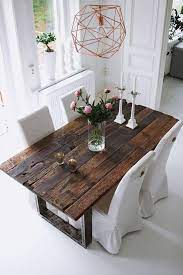 decorez vos interieurs avec une belle table rustique archzine fr rustic dining room farmhouse dining table rustic dining