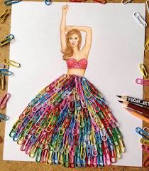 Creative Art Creative Art Work Fashion Art Fashion Design Drawings Art Dress