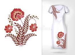 All original artworks are the property of vector4free.com. Embroidery Colorful Trend Floral Pattern Vector Traditional Ornamental Flowerspattern On Dress Mock Up Can Be Used In Stock Vector Illustration Of Leaves Pattern 91377432