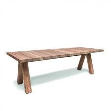 We keep the frames simple to show off the true beauty of our reclaimed wood. Ziggy Outdoor Recycled Teak Dining Table Gommaire Tentation