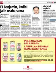 Fj benjamin (m) sdn bhd. Fj Benjamin Padini Jalin Usaha Sama Klik