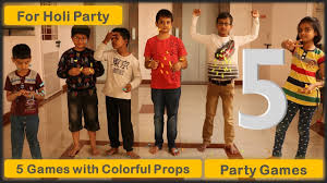 Dec 13, 2020 · these birthday party games will make your birthday party or the one you're hosting a hit without having to spend any extra money on supplies for the party games. 5 Kids Party Games And Kitty Party Games One Minute Games With Colourful Props Holi Special Youtube